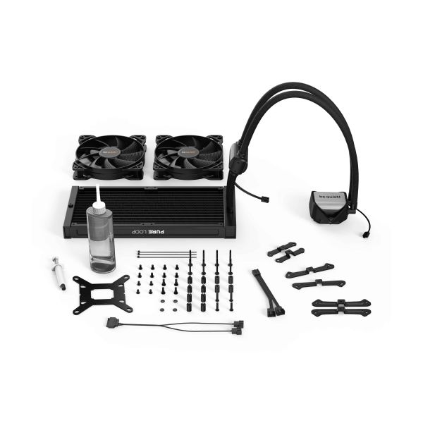 be quiet! PURE LOOP 280mm Processor Alles-in-één vloeistofkoeler 14 cm Zwart 1 stuk(s) (BW007)