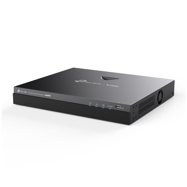 TP-Link VIGI VIGINVR2016H-16MP4TB Netwerk Video Recorder (NVR) Zwart (NVR2016H-16MP-4TB)