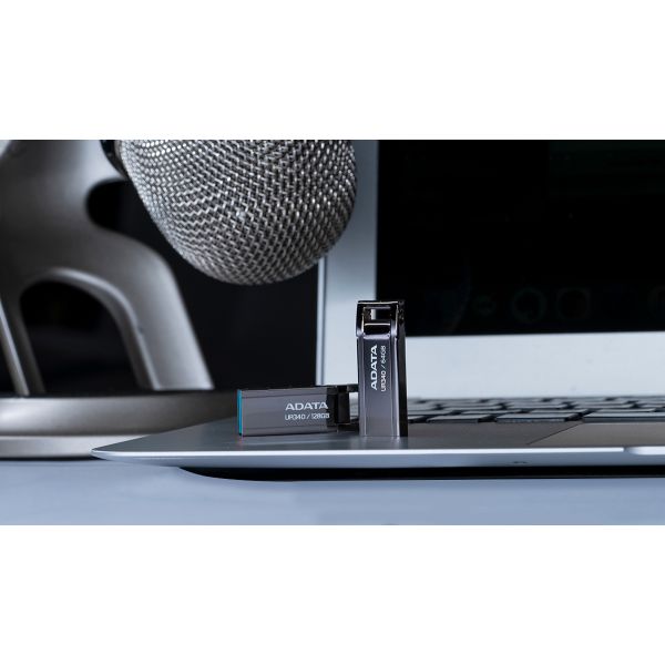 ADATA UR340 USB flash drive 128 GB USB Type-A 3.2 Gen 2 (3.1 Gen 2) Zwart (AROY-UR340-128GBK)
