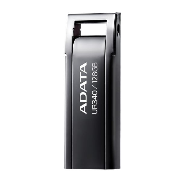 ADATA UR340 USB flash drive 128 GB USB Type-A 3.2 Gen 2 (3.1 Gen 2) Zwart (AROY-UR340-128GBK)