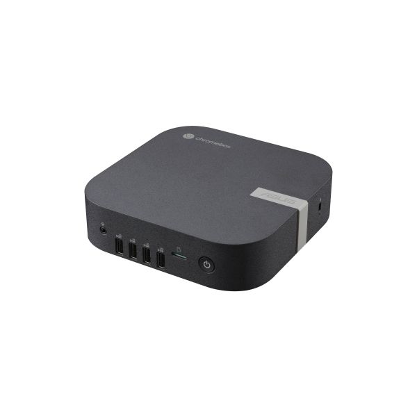 ASUS Chromebox CHROMEBOX5-S3006UNA Intel® Core™ i3 i3-1315U 8 GB DDR4-SDRAM 128 GB SSD ChromeOS Mini PC Zwart (90MS02X1-M001V0)