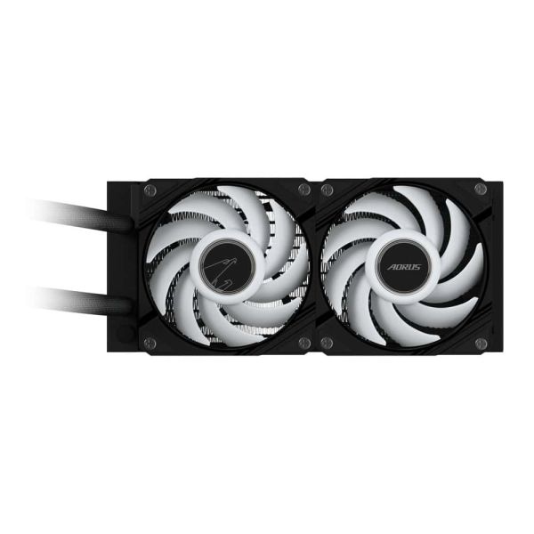 GIGABYTE AORUS WATERFORCE II 240 Processor Alles-in-één vloeistofkoeler 12 cm Zwart (GP-AORUSWTRFRC240)
