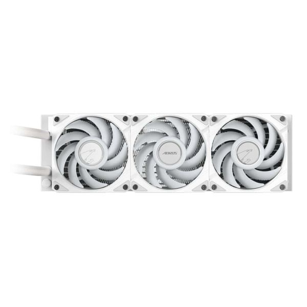 GIGABYTE AORUS WATERFORCE II 360 ICE Processor Alles-in-één vloeistofkoeler 12 cm Wit (GP-AORUSWTRFRC360I)