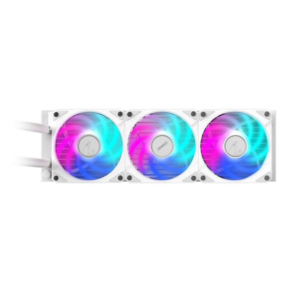 GIGABYTE AORUS WATERFORCE II 360 ICE Processor Alles-in-één vloeistofkoeler 12 cm Wit (GP-AORUSWTRFRC360I)