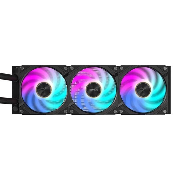 GIGABYTE AORUS WATERFORCE X II 360 Processor Alles-in-één vloeistofkoeler 12 cm Zwart (GP-AORUSWTRFRCX360)
