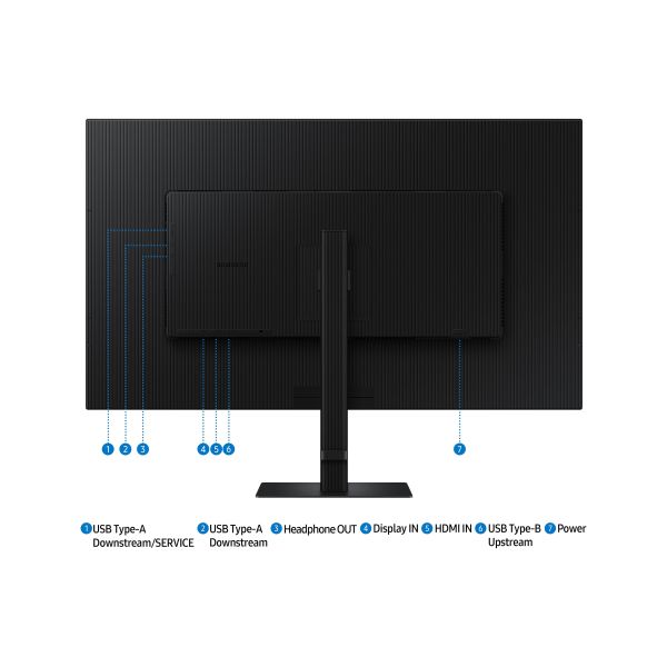 Samsung 37" ViewFinity S8 S80D UHD Monitor (LS37D802EAUXEN)