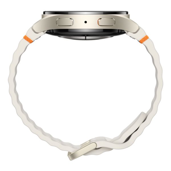 Samsung Galaxy Watch7 3,3 cm (1.3") AMOLED 40 mm Digitaal 432 x 432 Pixels Touchscreen 4G Crème Wifi GPS (SM-L305FZEAEUE)
