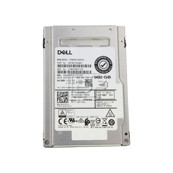 Dell 960GB 2.5-inch SAS (V43R6-RFB)