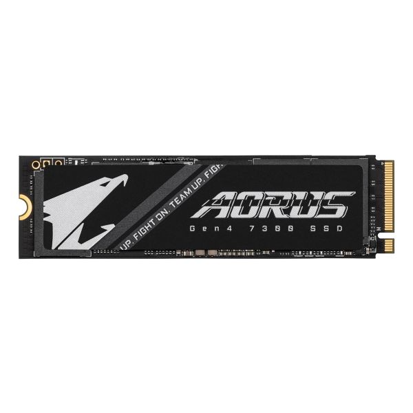GIGABYTE AORUS Gen4 7300 2 TB M.2 PCI Express 4.0 NVMe 3D TLC NAND (AG4732TB N)