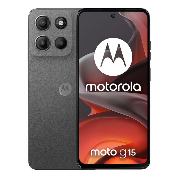 Motorola moto g15 17,1 cm (6.72") Dual SIM Android 15 4G USB Type-C 4 GB 128 GB 5200 mAh Grijs (840023280955)