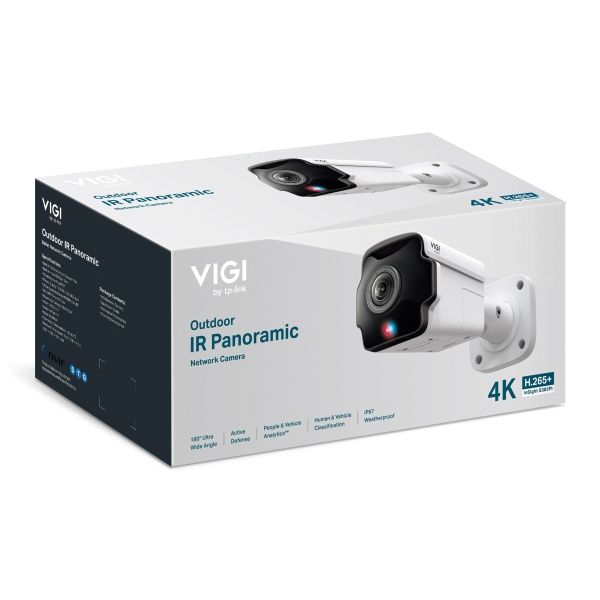TP-Link VIGI InSight S385PI Kogel (vorm) IP-beveiligingscamera Buiten 3840 x 2160 Pixels Muur (INSIGHT S385PI)