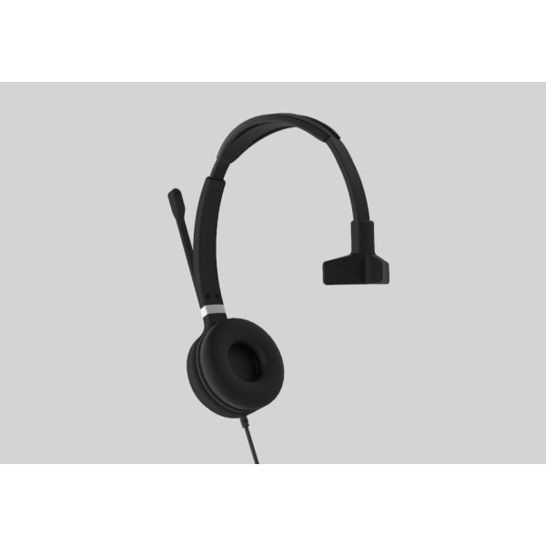 Yealink UH36 Mono Headset Bedraad Hoofdband Kantoor/callcenter USB Type-A Zwart, Zilver (UH36 MONO UC)