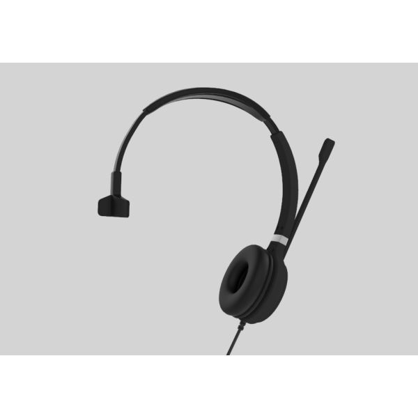 Yealink UH36 Mono Headset Bedraad Hoofdband Kantoor/callcenter USB Type-A Zwart, Zilver (UH36 MONO UC)