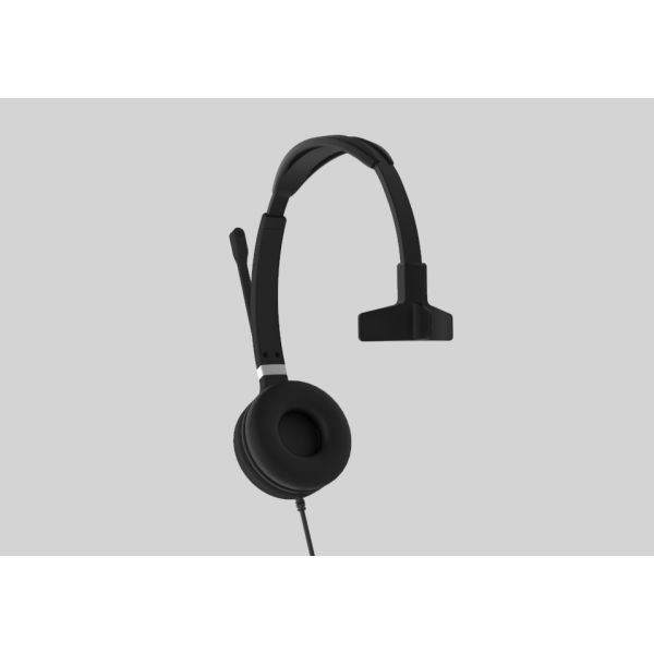 Yealink UH36 Mono Headset Bedraad Hoofdband Kantoor/callcenter USB Type-A Zwart, Zilver (UH36 MONO UC)