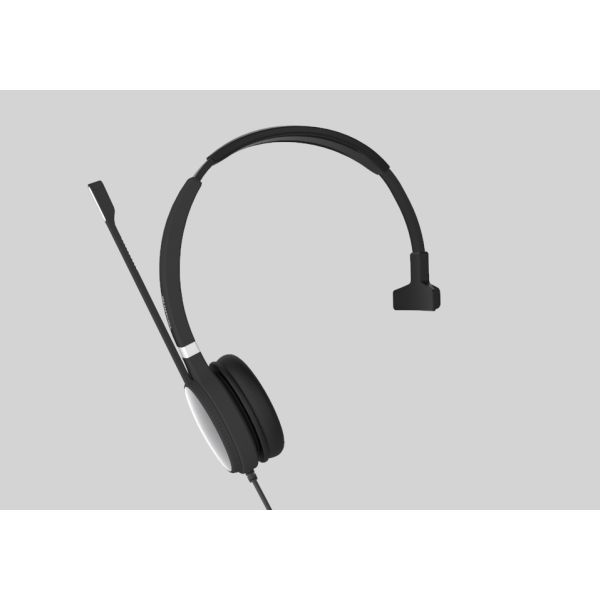 Yealink UH36 Mono Headset Bedraad Hoofdband Kantoor/callcenter USB Type-A Zwart, Zilver (UH36 MONO UC)