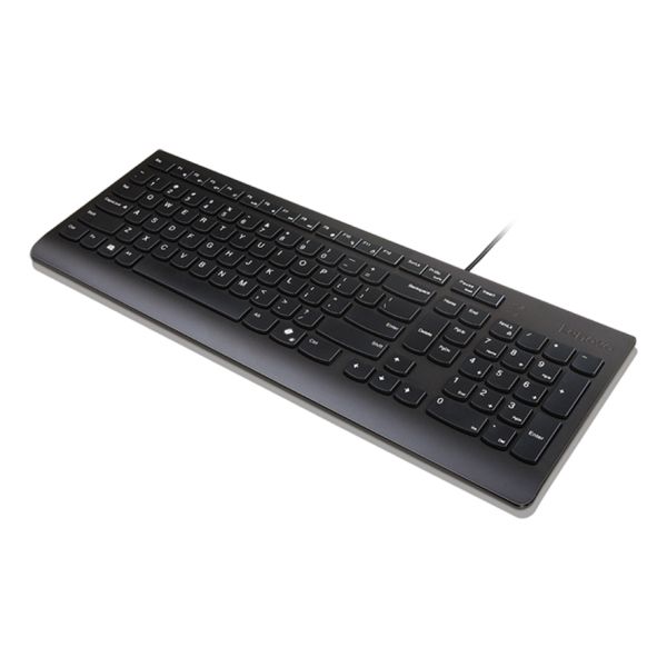 Lenovo 4Y41R64637 toetsenbord Thuis/Werk USB Belgisch, Engels Zwart