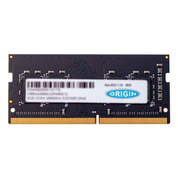 Origin Storage 16GB DDR4 3200MHz SODIMM 1RX8 Non-ECC 1.2V geheugenmodule 1 x 16 GB (OM16G43200SO1RX8NE12)