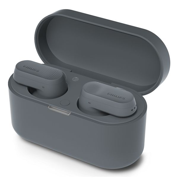Philips 3000 series TAT3509GY/00 hoofdtelefoon/headset True Wireless Stereo (TWS) In-ear Oproepen/muziek Bluetooth Grijs (TAT3509GY/00)