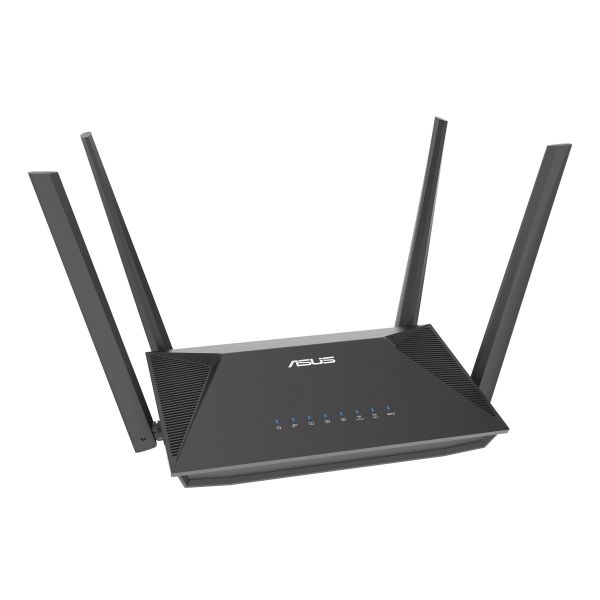 ASUS RT-AX52 Pro AX3000 draadloze router Gigabit Ethernet Dual-band (2.4 GHz / 5 GHz) Zwart (90IG08T0-MO3H10)