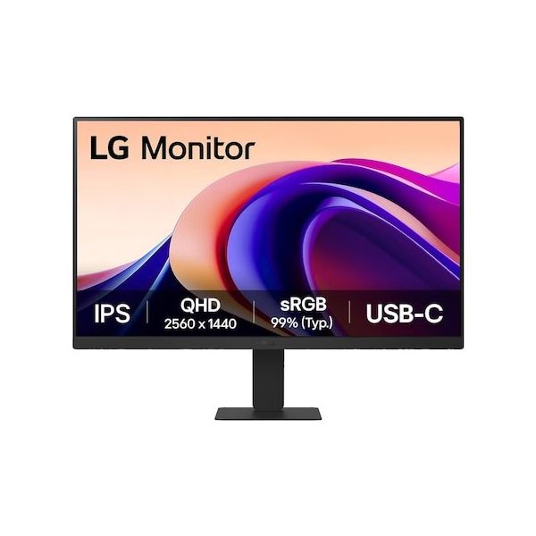 LG 24U631A-B computer monitor 60,5 cm (23.8") 2560 x 1440 Pixels Quad HD Zwart (24U631A-B)