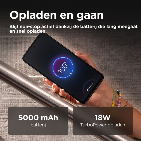 Motorola moto G35 5G 17,1 cm (6.72") Dual SIM Android 14 USB Type-C 8 GB 256 GB 5000 mAh Zwart (PB3K0015IT)