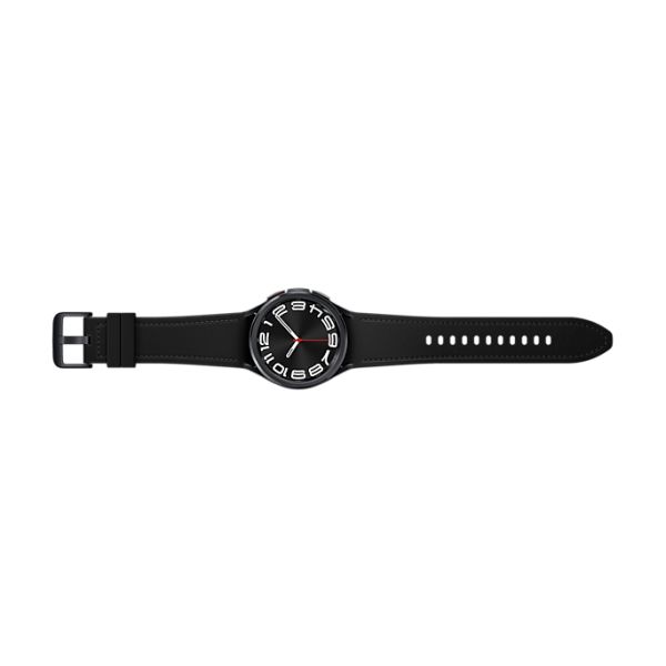 Samsung Galaxy Watch6 Classic 3,3 cm (1.3") OLED 43 mm Digitaal 432 x 432 Pixels Touchscreen Zwart Wifi GPS (SM-R950NZKAXEF)