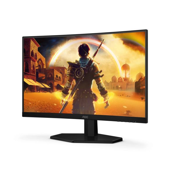 AOC G4 C24G42E computer monitor 59,9 cm (23.6") 1920 x 1080 Pixels Full HD LED Zwart, Rood (C24G42E)