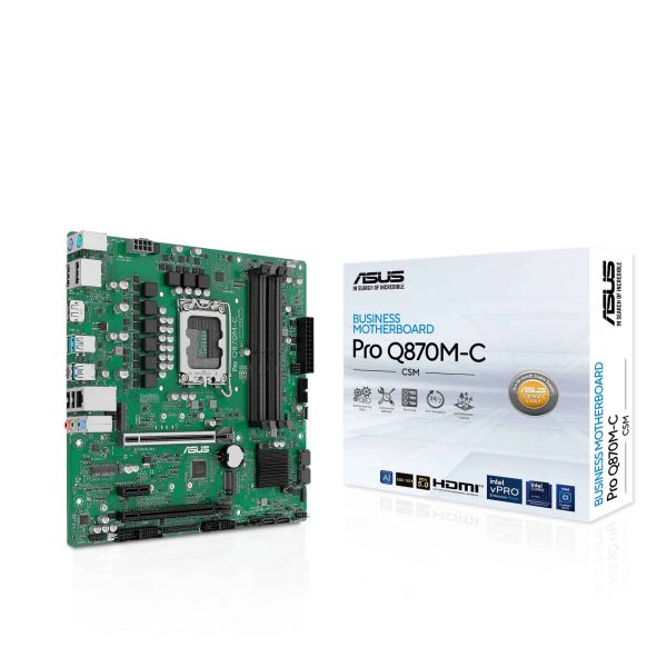 ASUS PRO Q870M-C-CSM LGA 1851 (Socket V1) micro ATX (90MB1KEP-M0EAYC)