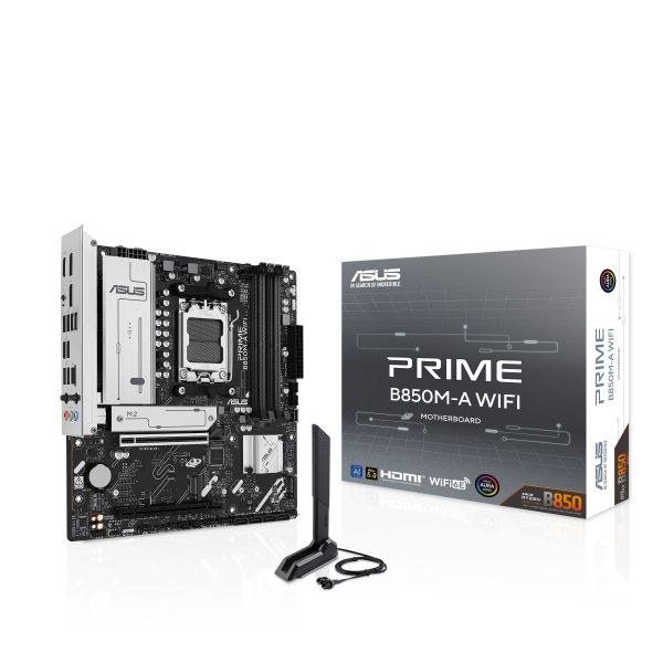 ASUS PRIME B850M-A WIFI AMD B850 Socket AM5 micro ATX (90MB1LN0-M0EAY0)