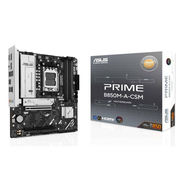ASUS PRIME B850M-A-CSM AMD B850 Socket AM5 micro ATX (90MB1LQ0-M0EAYC)