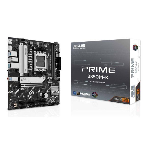 ASUS PRIME B850M-K AMD B850 Socket AM5 micro ATX (90MB1LV0-M0EAY0)