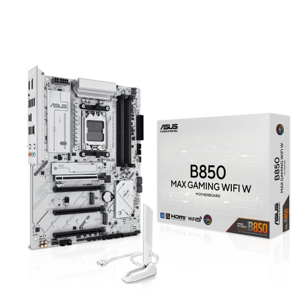 ASUS B850 MAX GAMING WIFI W AMD B850 Socket AM5 ATX (90MB1M10-M0EAY0)