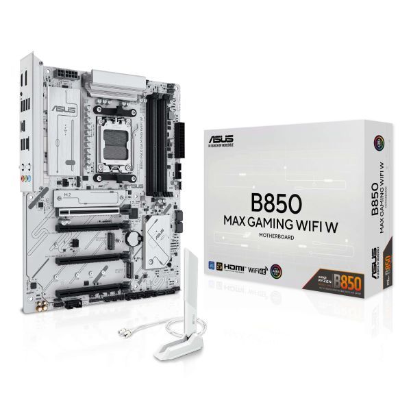 ASUS B850 MAX GAMING WIFI W AMD B850 Socket AM5 ATX (90MB1M10-M0EAY0)