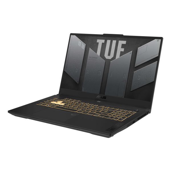 ASUS TUF Gaming F17 FX707VV-HX145W Intel® Core™ i7 i7-13620H Laptop 43,9 cm (17.3") Full HD 16 GB DDR5-SDRAM 512 GB SSD NVIDIA GeForce RTX 4060 Wi-Fi 6 (802.11ax) Windows 11 Home Nederlands Zwart, Grijs (90NR0CH6-M00750)