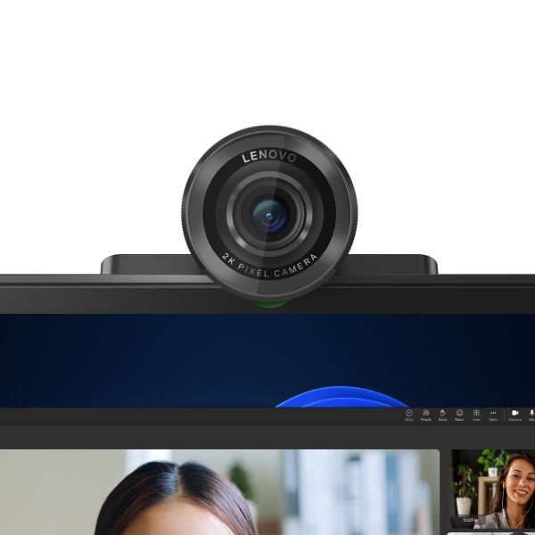Lenovo 4XC1Q25245 webcam 4 MP 1920 x 1080 Pixels USB-C Zwart (4XC1Q25245)