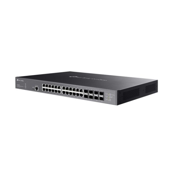 TP-Link Omada SX3832MPP netwerk-switch Managed L2+ 10G Ethernet (100/1000/10000) Power over Ethernet (PoE) DIN rail Zwart (SX3832MPP(UN))