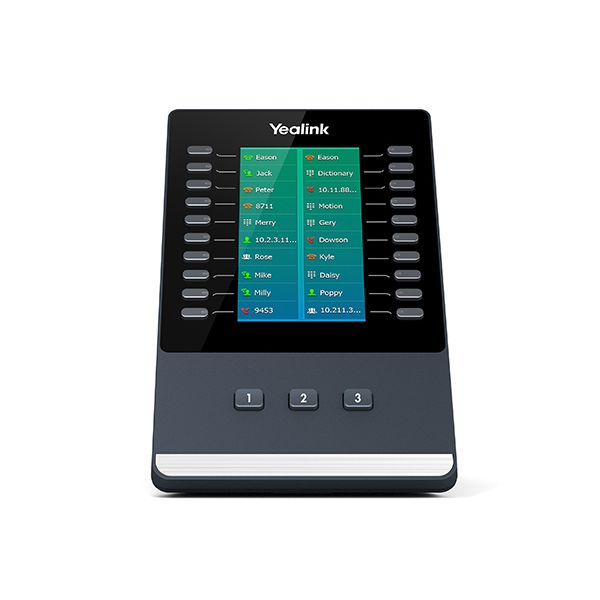 Yealink EXP50 IP add-on module Zwart, Grijs 23 knoppen