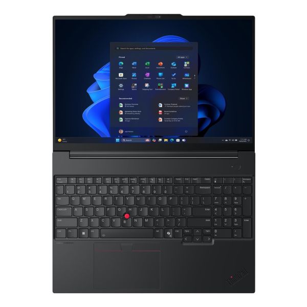Lenovo ThinkPad E16 Gen 3 (Intel) Intel Core Ultra 5 255U Laptop 40,6 cm (16") WUXGA 16 GB DDR5-SDRAM 512 GB SSD Wi-Fi 6E (802.11ax) Windows 11 Pro Engels Zwart (21SR002DMH)
