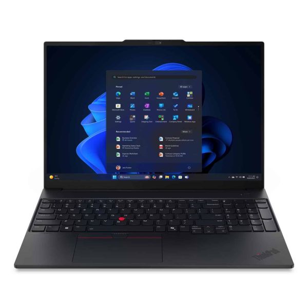 Lenovo ThinkPad E16 Gen 3 (Intel) Intel Core Ultra 7 255H Laptop 40,6 cm (16") WUXGA 16 GB DDR5-SDRAM 512 GB SSD Wi-Fi 6E (802.11ax) Windows 11 Pro Engels Zwart (21SR002FMH) Lenovo ThinkPad E16 Gen 3 (Intel) Intel Core Ultra 7 255H Laptop 40,6 cm (16") WUXGA 16 GB DDR5-SDRAM 512 GB SSD Wi-Fi 6E (802.11ax) Windows 11 Pro Engels Zwart (21SR002FMH)