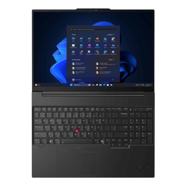 Lenovo ThinkPad E16 Gen 3 (Intel) Intel Core Ultra 7 255H Laptop 40,6 cm (16") WUXGA 16 GB DDR5-SDRAM 512 GB SSD Wi-Fi 6E (802.11ax) Windows 11 Pro Engels Zwart (21SR002FMH)