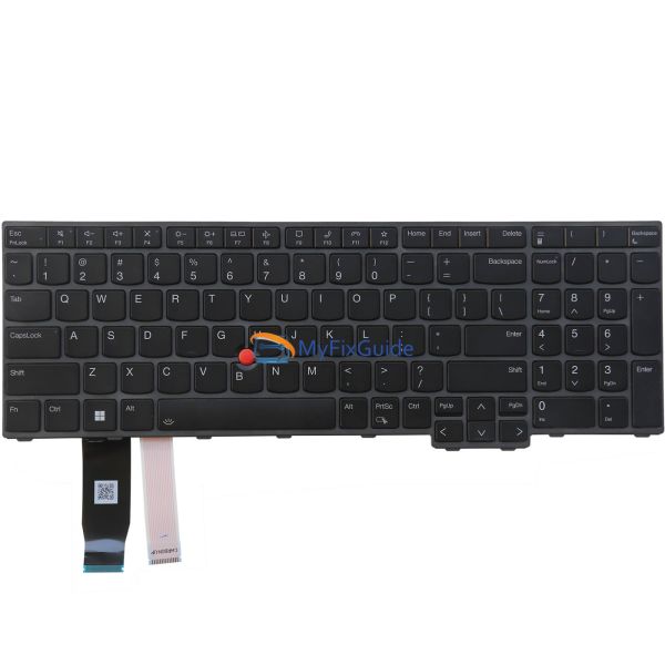 Lenovo Keyb T16/P16s/P16v G1/G2 /L15 G3/G4 DK - BL (5N21K05160)