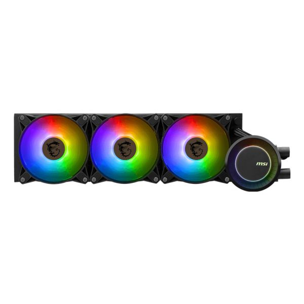 MSI MAG CORELIQUID E360 koelsysteem voor computers Moederbord, Processor Kit voor vloeistofkoeling 12 cm Zwart (306-7ZW6E11-C24) MSI MAG CORELIQUID E360 koelsysteem voor computers Moederbord, Processor Kit voor vloeistofkoeling 12 cm Zwart (306-7ZW6E11-C24)