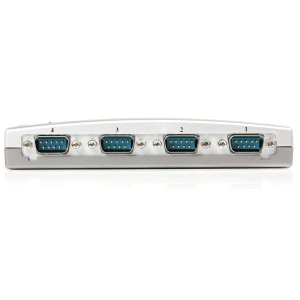 StarTech.com 4 poorts USB naar RS232 seriële DB9 adapter hub (ICUSB2324)