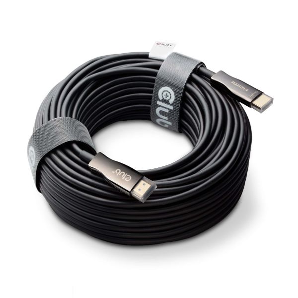 CLUB3D HDMI™ Hybrid AOC Cable 8K60Hz/4K120Hz 30m / 98.42 ft (CAC-1392)