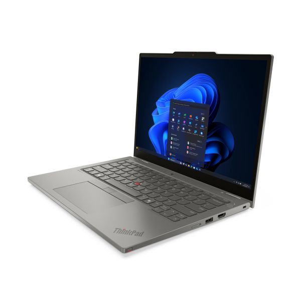 Lenovo ThinkPad L13 2-in-1 Gen 6 (Intel) Intel Core Ultra 5 225U Hybride (2-in-1) 33,8 cm (13.3") Touchscreen WUXGA 16 GB LPDDR5x-SDRAM 512 GB SSD Wi-Fi 6E (802.11ax) Windows 11 Pro Engels Grijs (21R70013MH)