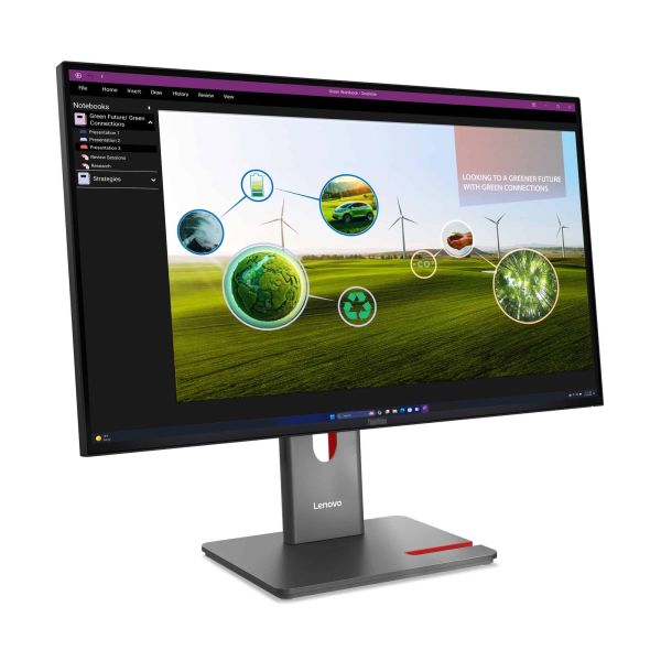Lenovo ThinkVision P27Q-40 computer monitor 68,6 cm (27") 2560 x 1440 Pixels LED Zwart (64A7GAT6EU)