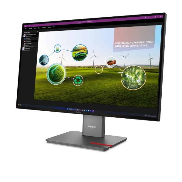 Lenovo ThinkVision P27Q-40 computer monitor 68,6 cm (27") 2560 x 1440 Pixels LED Zwart (64A7GAT6EU)