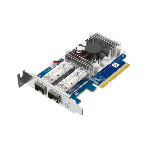 QNAP Dual-port 10GbE SFP+ netwerkuitbreidingskaart (QXG-10G2SF-NXE) QNAP Dual-port 10GbE SFP+ netwerkuitbreidingskaart (QXG-10G2SF-NXE)