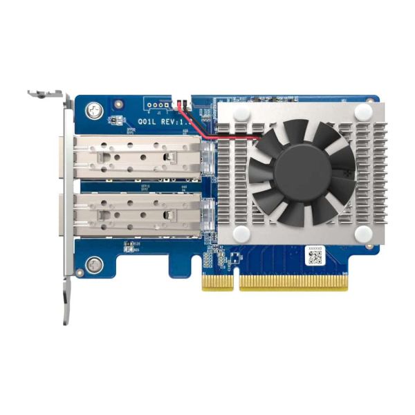 QNAP Dual-port 10GbE SFP+ netwerkuitbreidingskaart (QXG-10G2SF-NXE)