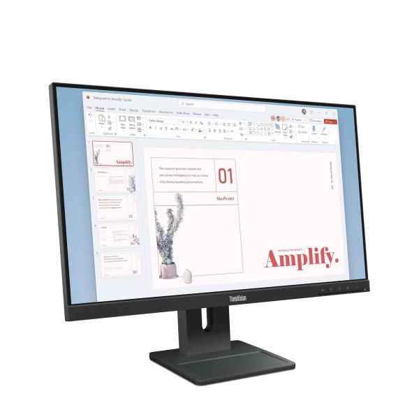 Lenovo ThinkVision E24-40 computer monitor 60,5 cm (23.8") 1920 x 1080 Pixels Full HD LCD Zwart (64BAMAT1EU)